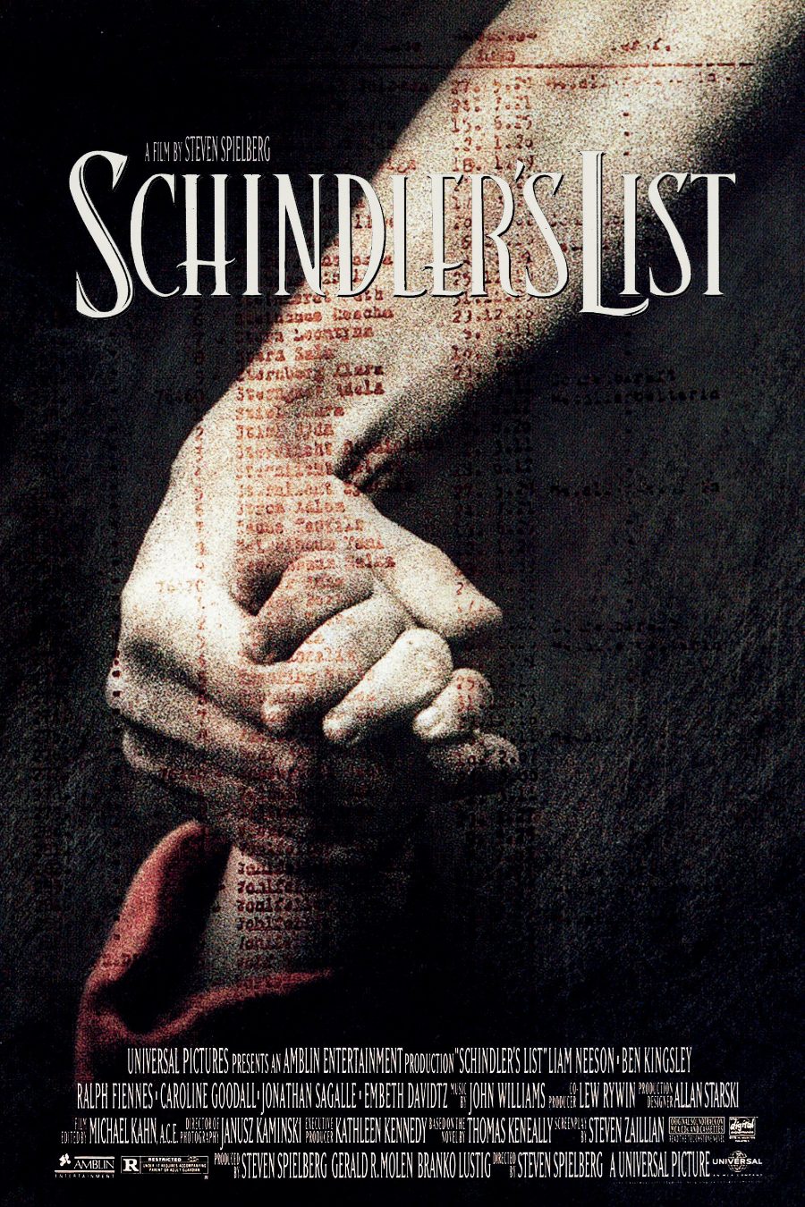 Plagát filmu Schindlerov zoznam